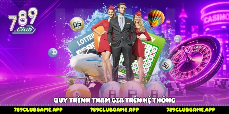 Quy trình tham gia trên hệ thống 